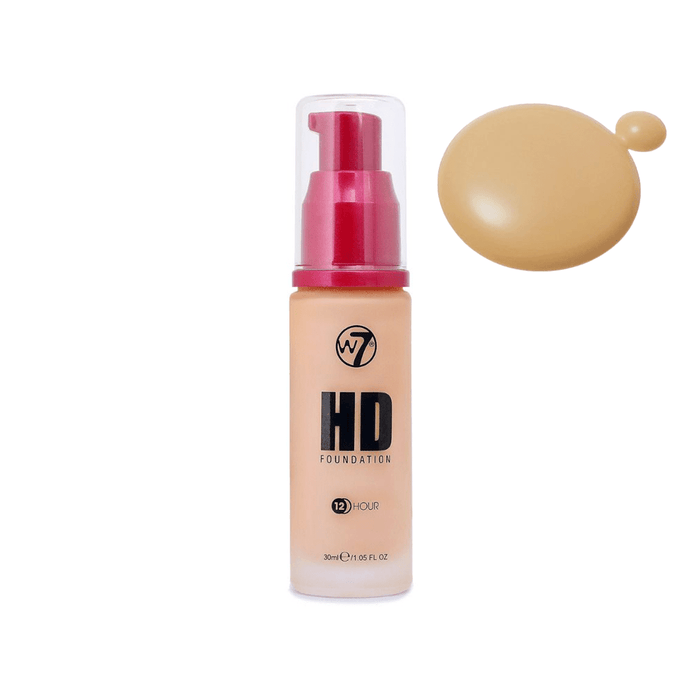 W7 12 Hour Hd Foundation Golden New Ultra 30ml