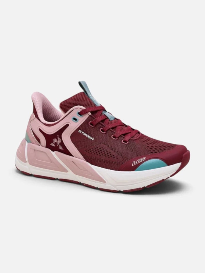 Zapatillas Le Coq Sportif Strider Bordeaux/Rosa/Aqua