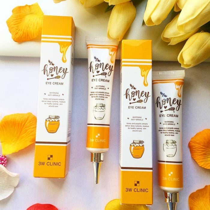 3W Clinic Honey Whitening Anti-Wrinkle Eye Cream 40ml