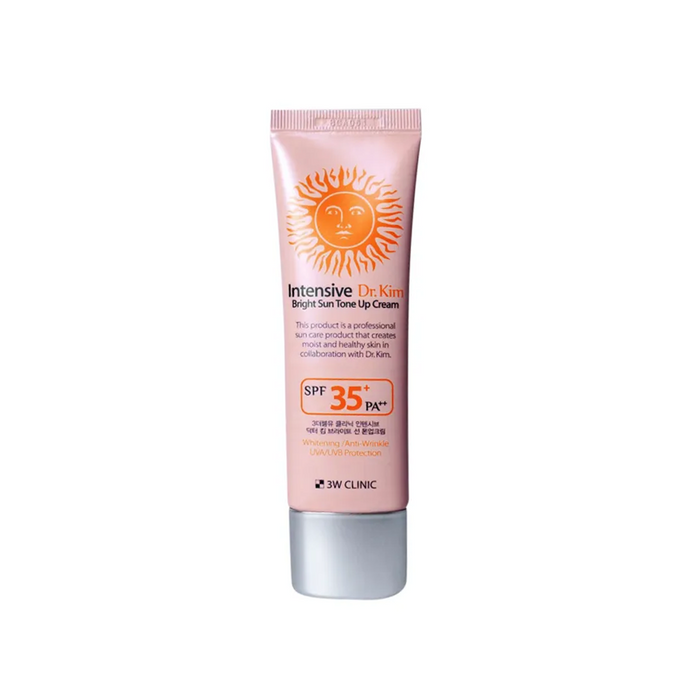 3W Clinic Intensive Dr. Kim Bright Sun Tone Up Cream SPF 35+ PA++ 50ml (Expiry: 01/03/2027)