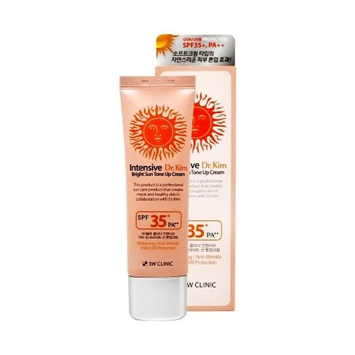 3W Clinic Intensive Dr. Kim Bright Sun Tone Up Cream SPF 35+ PA++ 50ml (Expiry: 01/03/2027)