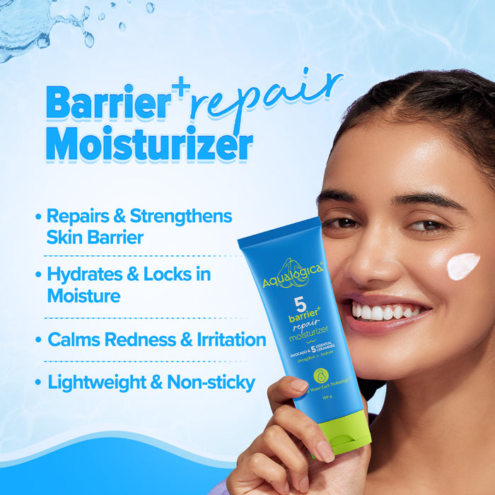 Barrier+ repair moisturizer panel with skin-strengthening benefits
