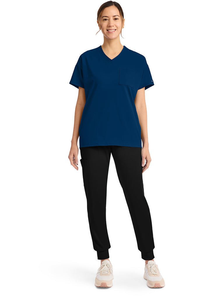 Achieve by Cherokee Women's 3 Pocket V-Neck Tunic