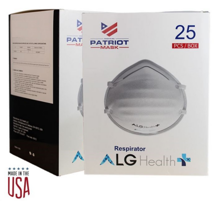 ALG Hard Cup Shell Masks (25 Pack)