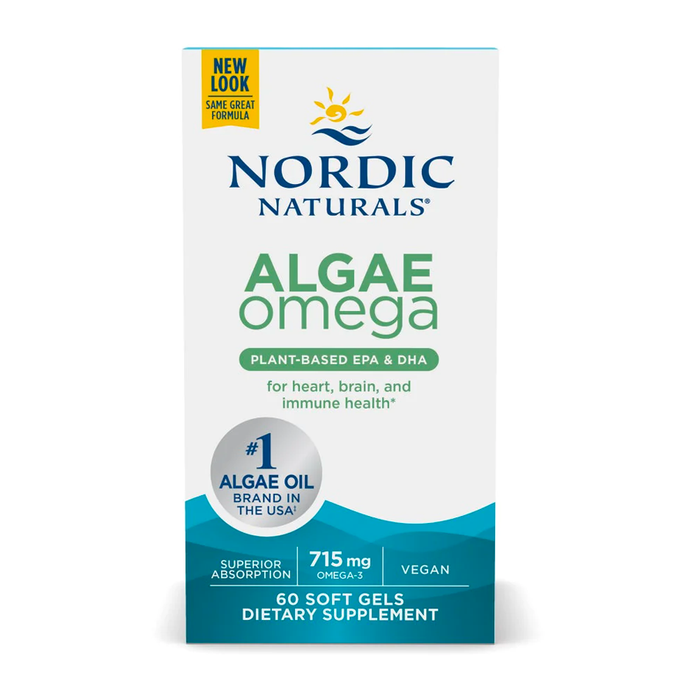 Algae Omega 60 Soft Gels by Nordic Naturals