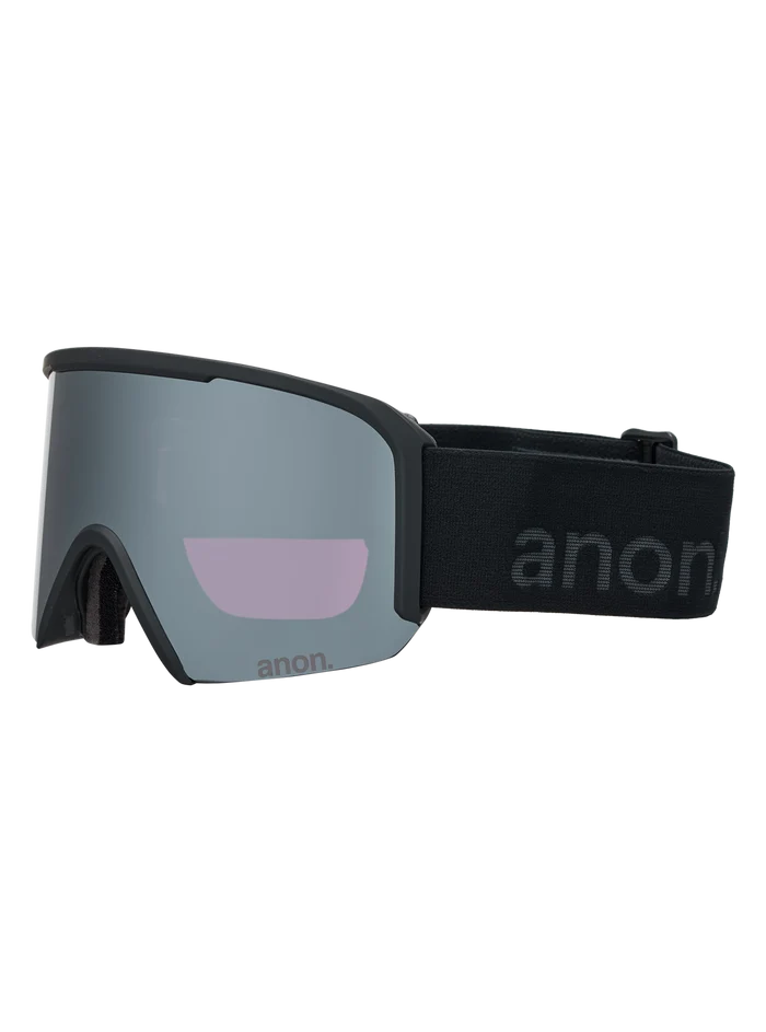 Product image of Anon Nesa Goggles + Bonus Lens + MFI® Face Mask[Variant:Frame: Smoke, Lens: Perceive Sunny Onyx (6% / S4), Spare Lens: Perceive Cloudy Burst (59% / S1)]