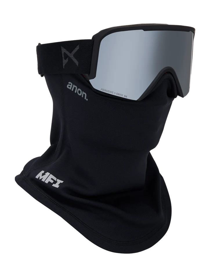 Product image of Anon Nesa Goggles + Bonus Lens + MFI® Face Mask[Variant:Frame: Smoke, Lens: Perceive Sunny Onyx (6% / S4), Spare Lens: Perceive Cloudy Burst (59% / S1)]