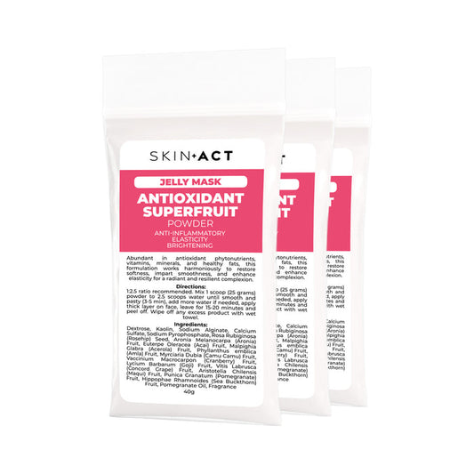 Antioxidant Superfruits Jelly Mask Powder, 40g (3 Pack)