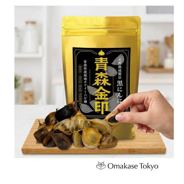 Aomori Large Black Garlic 180g – Aged Fermented Garlic