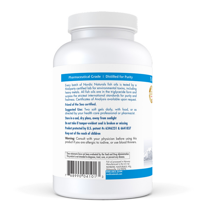 Arctic Omega 180 Soft Gels Lemon by Nordic Naturals