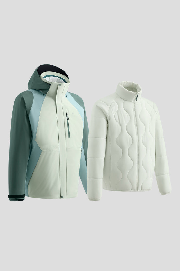 Misty Green & Slate Gray / M