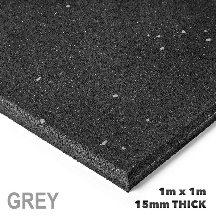 Armortech Rubber Gym Flooring Mats 1m x 1m x 15mm