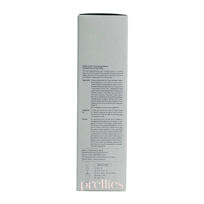 AROMATICA Pure & Soft Feminine Wash 170ml (Chamomile & Tee Tree)