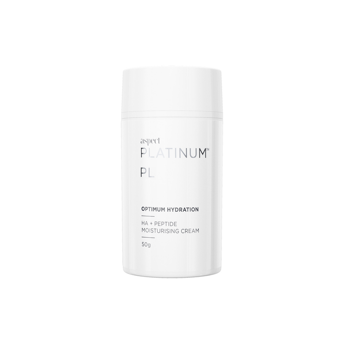 Aspect Platinum Optimum Hydration HA + Peptide Moisturising Cream 50gm