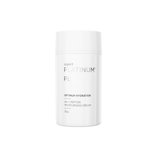 Aspect Platinum Optimum Hydration HA + Peptide Moisturising Cream 50gm