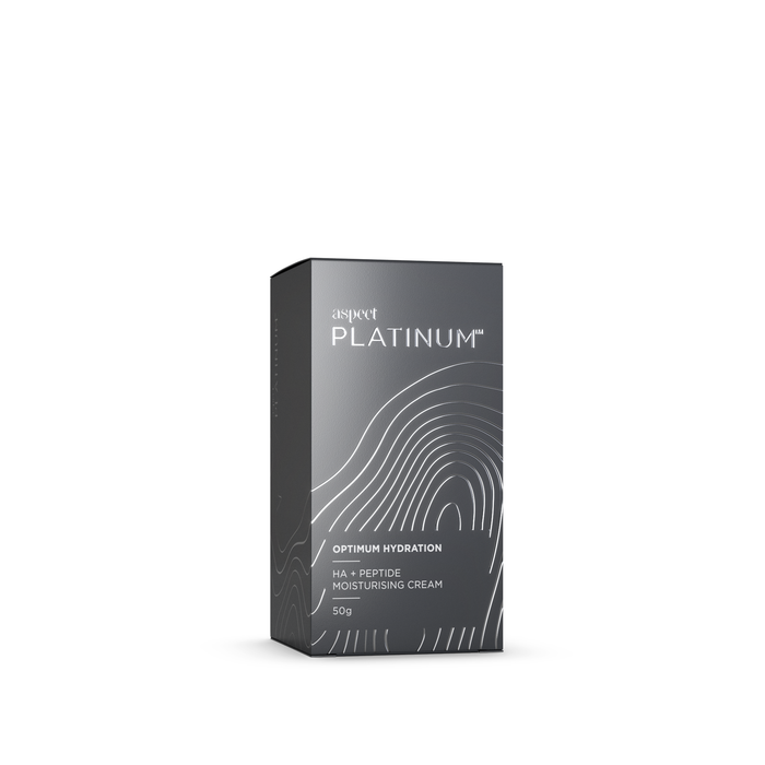 Aspect Platinum Optimum Hydration HA + Peptide Moisturising Cream 50gm