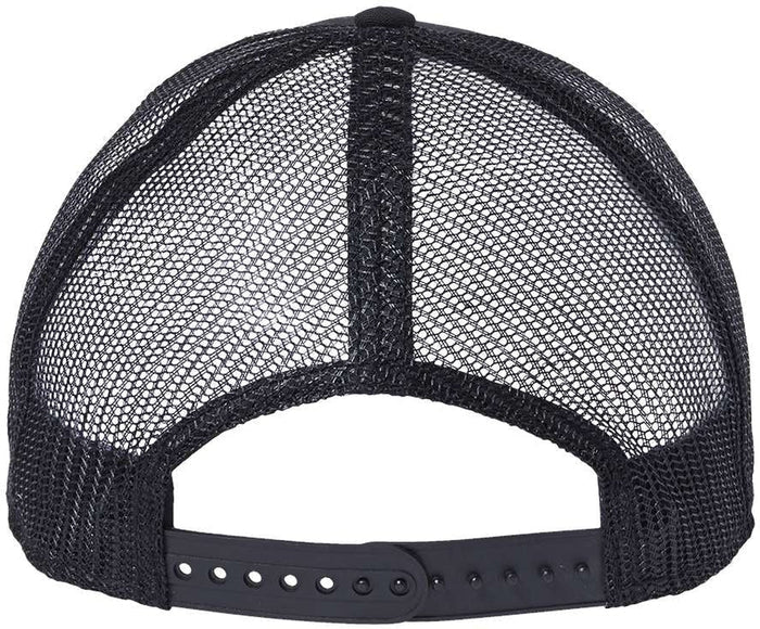 no-logo Atlantis Headwear Sustainable Recy Three Trucker Cap-Headwear-Atlantis Headwear-Thread Logic