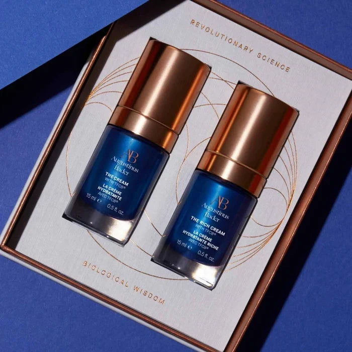 Augustinus Bader Discovery Duo set with The Cream and The Rich Cream 15 ml bottles