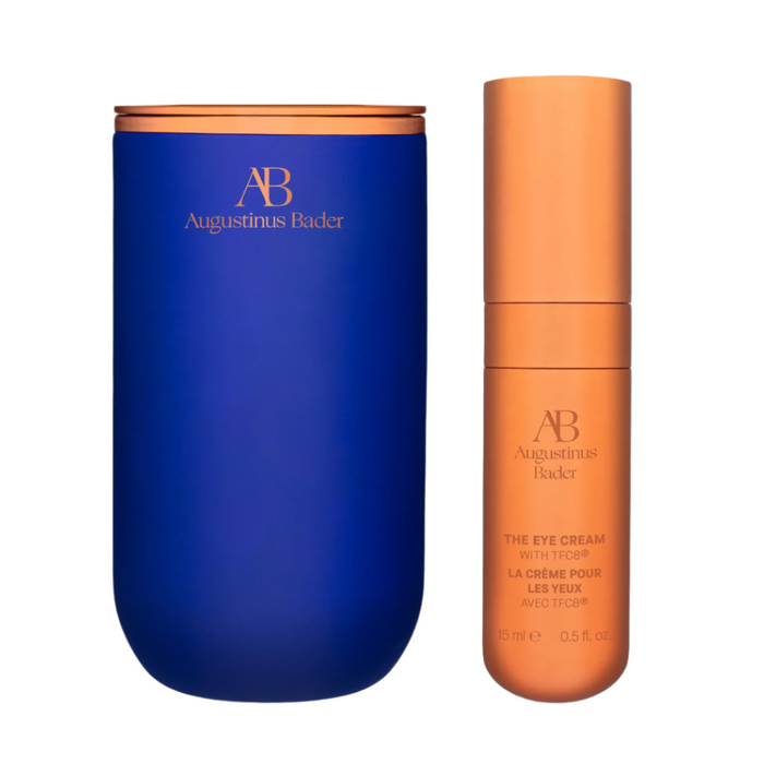 Augustinus Bader The Eye Cream 15 ml in blue and copper packaging