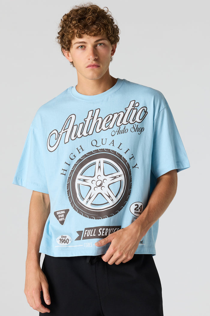 Auto Shop Graphic Boxy T-Shirt