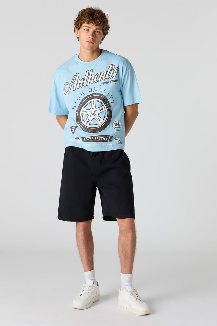 Auto Shop Graphic Boxy T-Shirt