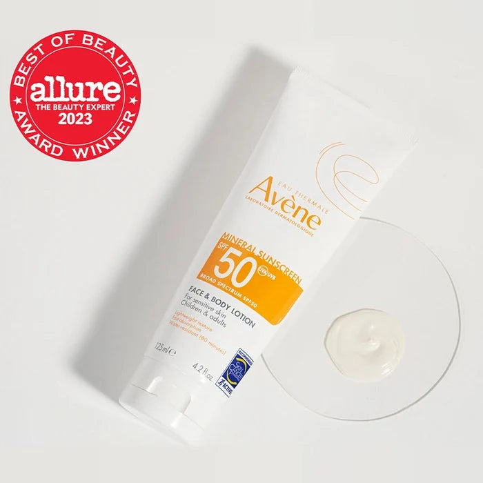 Avène Mineral Sunscreen Face & Body Lotion SPF 50