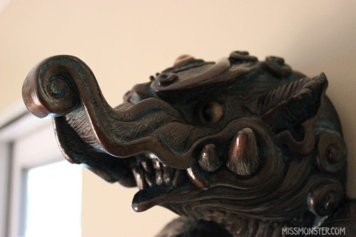BAKU WALL SCULPTURE- ANTIQUE BRONZE