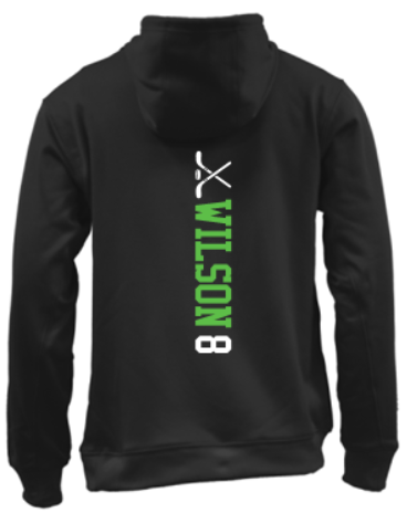 BEAST HOCKEY YOUTH PERFORMANCE HOODED SWEATSHIRT-SHADOW LOGO