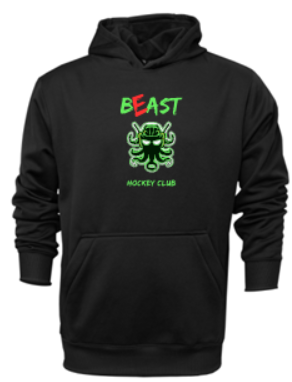 BEAST HOCKEY YOUTH PERFORMANCE HOODED SWEATSHIRT