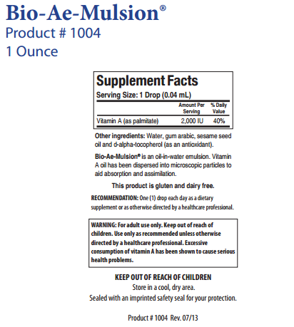 Bio-Ae-Mulsion by Biotics Research