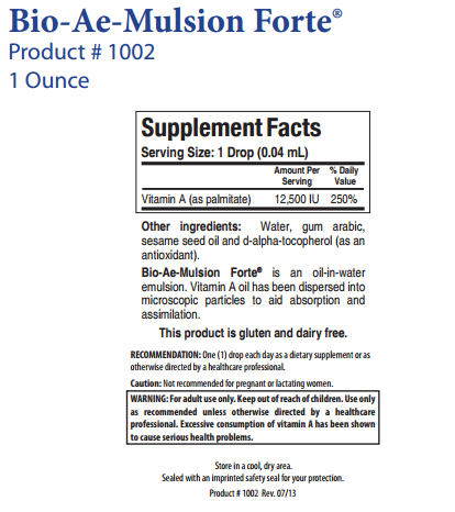 Bio-Ae-Mulsion Forte by Biotics Research
