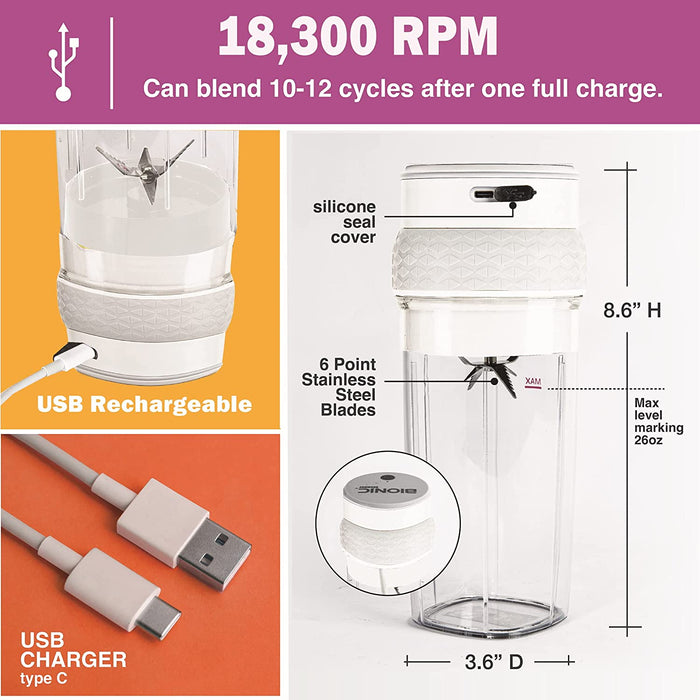 Bionic Blade Portable Blender