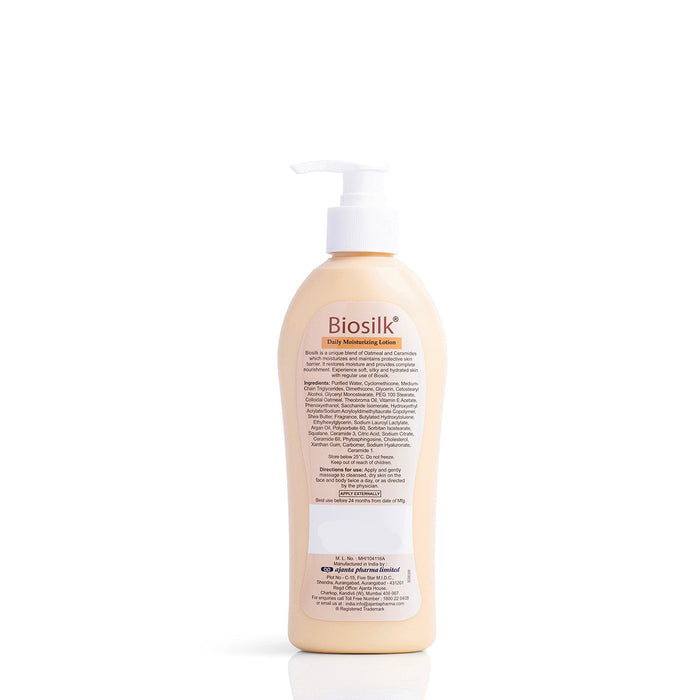 Biosilk daily moisturising lotion