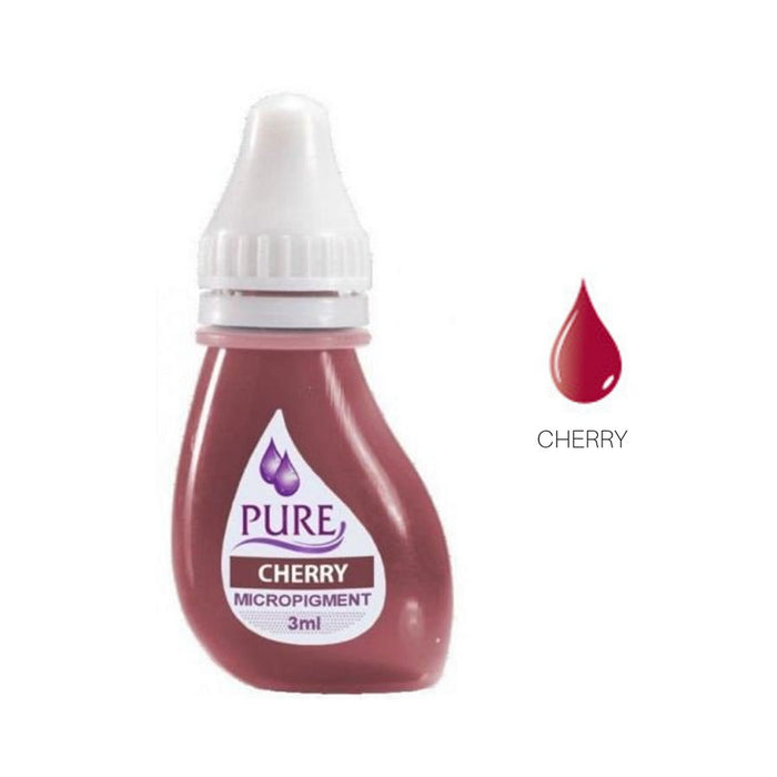Biotouch Pure Pigment CHERRY Permanent Makeup 3ml × 1 Bottle - SD Cosmetics Care