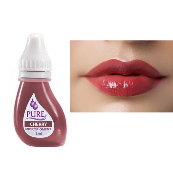 Biotouch Pure Pigment CHERRY Permanent Makeup 3ml × 1 Bottle - SD Cosmetics Care