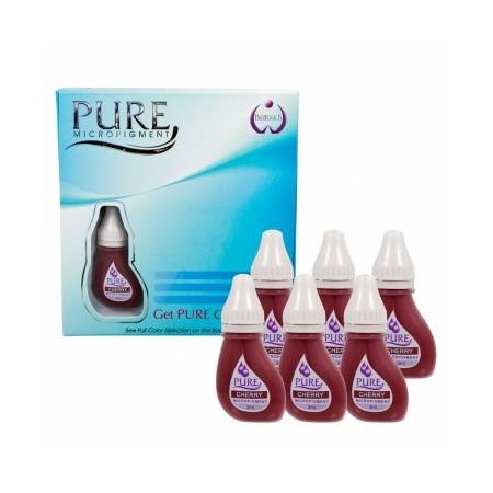 Biotouch Pure Pigment CHERRY Permanent Makeup 3ml × 1 Bottle - SD Cosmetics Care