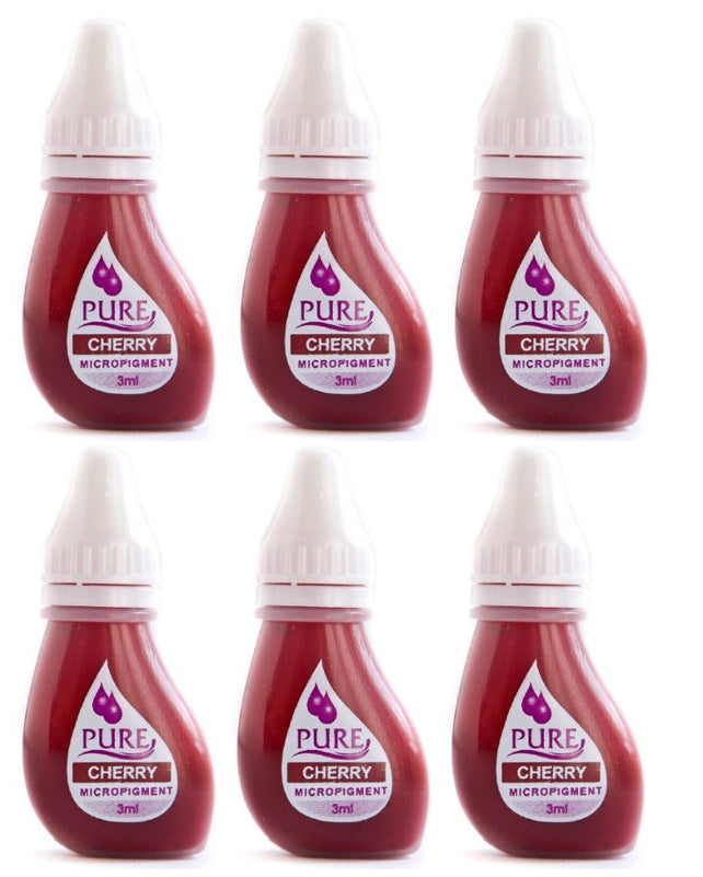 Biotouch Pure Pigment CHERRY Permanent Makeup 3ml × 1 Bottle - SD Cosmetics Care