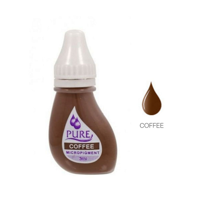 Biotouch Pure Pigment COFFEE Permanent Makeup 3ml × 1 bottle - SD Cosmetics Care
