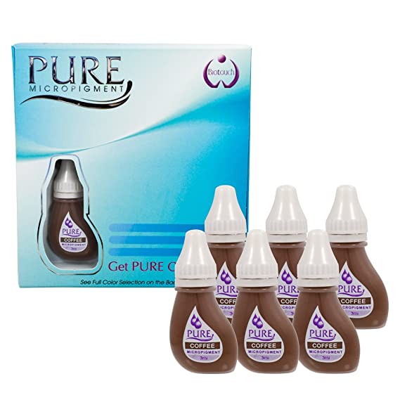 Biotouch Pure Pigment COFFEE Permanent Makeup 3ml × 1 bottle - SD Cosmetics Care