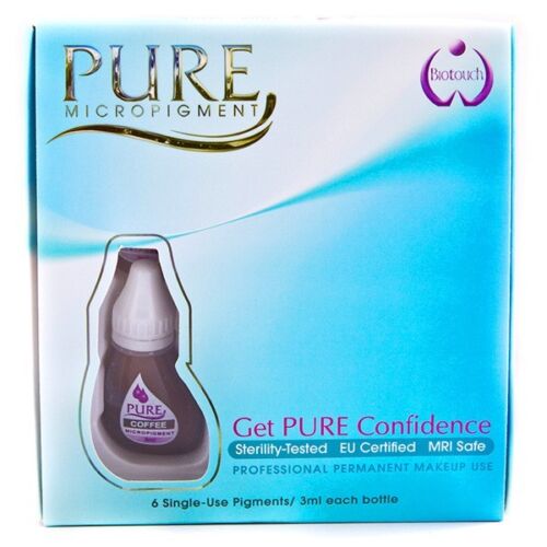 Biotouch Pure Pigment COFFEE Permanent Makeup 3ml × 1 bottle - SD Cosmetics Care