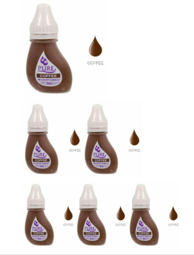 Biotouch Pure Pigment COFFEE Permanent Makeup 3ml × 1 bottle - SD Cosmetics Care
