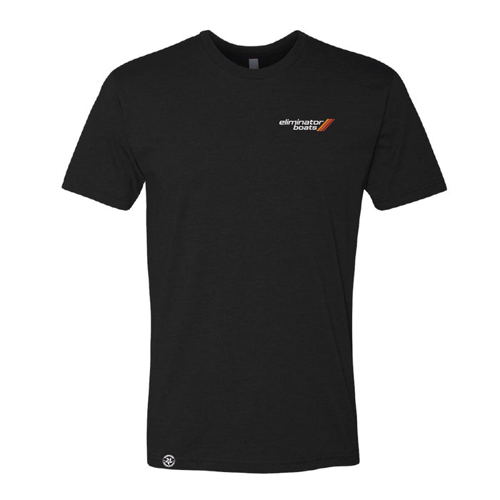 Black- 70's Powerboat 19 Daytona Men's T-shirt