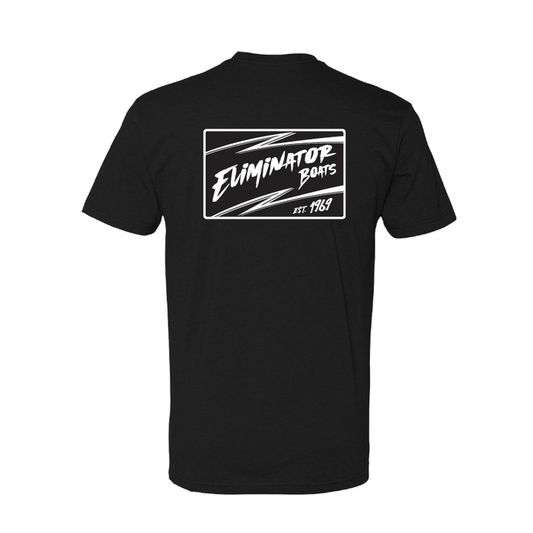 Black- Hatch Patch  Men's T-Shirt