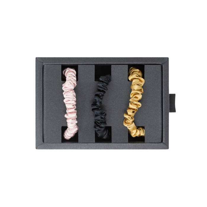 Blissy Mulberry Silk Scrunchie (3 Pack)