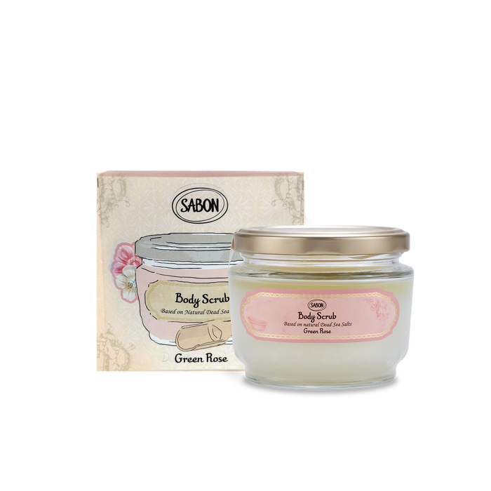 Body Scrub Green Rose 11.3oz (320g) In Box