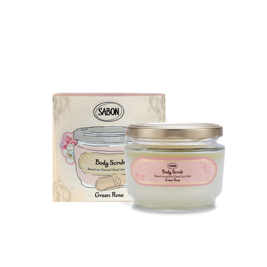 Body Scrub Green Rose 11.3oz (320g) In Box