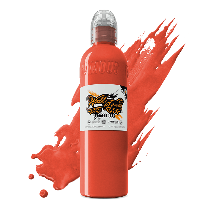 Bora Bora Peach Tattoo Ink 15ml High-Opacity Warm Peach Orange Red Undertones - SD Cosmetics Care