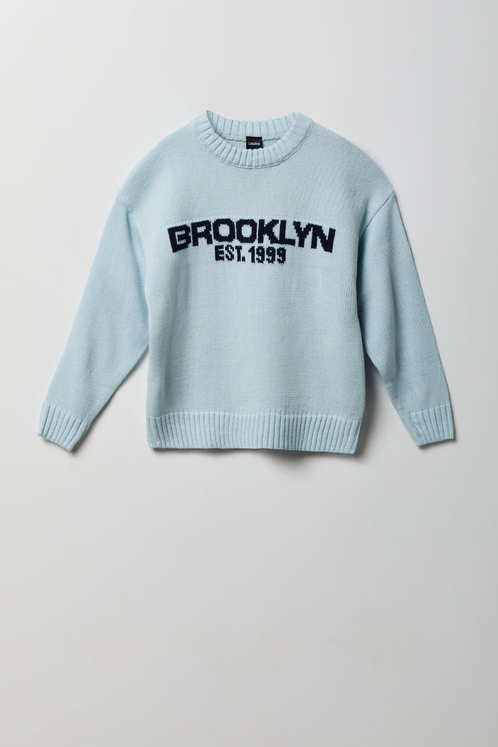 Boys Jacquard Knit Sweater