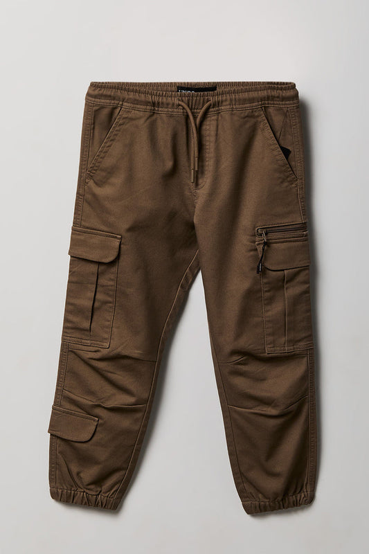 Boys Soft Cargo Jogger