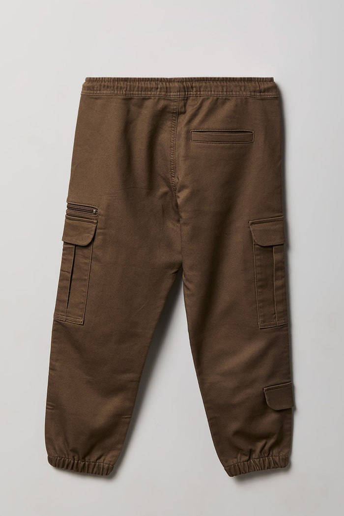 Boys Soft Cargo Jogger
